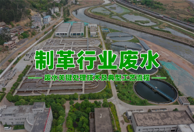 【環保干貨】制革行業高濃度難降解廢水關鍵處理技術及典型工藝流程